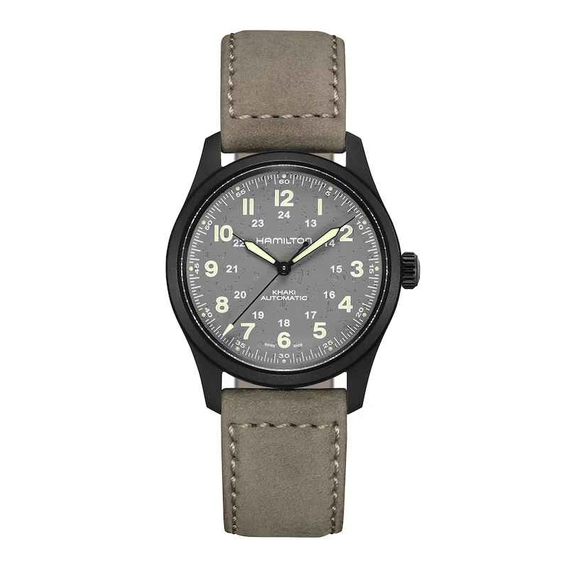 HAMILTON KHAKI FIELD 38MM TITANIUM AUTO (H70215880)